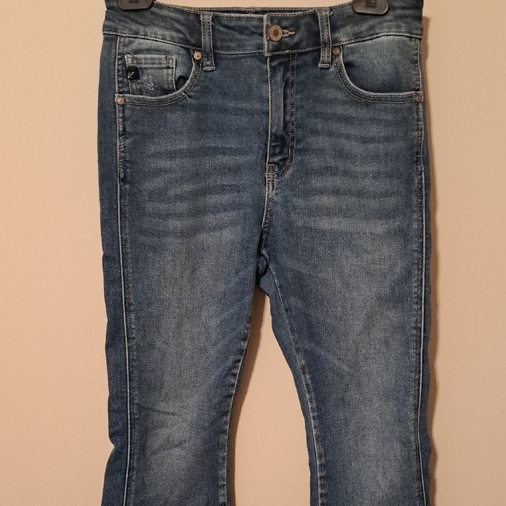 KanCan Classic Blue Bell Bottom Jeans.  Size 27.